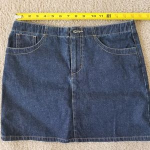 American Eagle Mini Skirt Denim Size 6